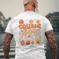 Cousin Boo Crew Halloween Retro Matching Family Costume Men's T-shirt Back Print Gifts for Old Men