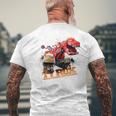 Dinotrux Ty Rux Blue T-Shirt mit Rückendruck Geschenke für alte Männer