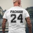 Fachabitur 2024 Fachabi 2024 Gray T-Shirt mit Rückendruck Geschenke für alte Männer