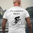 Flandern Best Cycling T-Shirt mit Rückendruck Geschenke für alte Männer