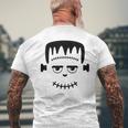 Frankenstein Monster Halloween Costume Men's T-shirt Back Print Gifts for Old Men