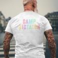 Camp Dictator Campfire Director Summer Campground Boss Men's T-shirt Back Print Gifts for Old Men