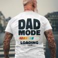 Dad Mode Loading Quote Best Daddy Ever Father's Day T-shirt da uomo con stampa posteriore Regalos para ancianos