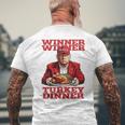 Trump Winner Turkey Dinner Thanksgiving Daddy's Home Men's T-shirt Back Print Gifts for Old Men Trump Winner Turkey Dinner Thanksgiving Daddy's Home Men's T-shirt Back Print Gifts for Old Men