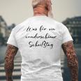 Was Für Ein Wunderschöner Scheißtag Schlechte Laune T-Shirt mit Rückendruck Geschenke für alte Männer