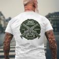 Gop 2Ème Amendement Supporter Deux Fusils Ar Croisés T-shirt imprimé au dos Cadeaux pour les vieillards