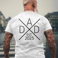 Gravidanza 2025 Padre 2025 Presto Sarà Papà 2025 T-shirt da uomo con stampa posteriore Regalos para ancianos