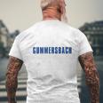 Gummersbach Handball Team Club Fan Nrw Blue Blue T-Shirt mit Rückendruck Geschenke für alte Männer