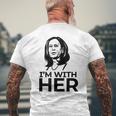 Ich Bin Bei Ihrer Wahlpräsidentin Kamala Harris 2024 Meme T-Shirt mit Rückendruck Geschenke für alte Männer