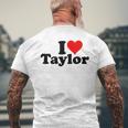 Ich Liebe Taylor T-Shirt mit Rückendruck Geschenke für alte Männer