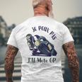 J'peux Pas J'ai Moto Gp Cadeau Courses Moto Cross Trip Moto T-shirt imprimé au dos Cadeaux pour les vieillards