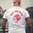 Karl Marx Eat Doner Kebab Rich Socialisme T-shirt imprimé au dos Cadeaux pour les vieillards