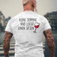 Keine Aermin Und Leicht Einen Sitz T-Shirt mit Rückendruck Geschenke für alte Männer