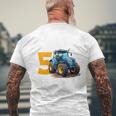 Kinder Endlich 5 Jetzt Fahre Ich Trekker Boys' Birthday Tractor T-Shirt mit Rückendruck Geschenke für alte Männer