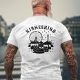 For Kirmeskind Fairolksfest Rummelplatzillage Festival T-Shirt mit Rückendruck Geschenke für alte Männer