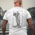 La Carta Dei Tarocchi Eremita T-shirt da uomo con stampa posteriore Regalos para ancianos