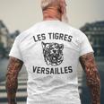 Les Tigresersailles France French Tigers Trendy Long-Sleeved Gray T-Shirt mit Rückendruck Geschenke für alte Männer