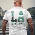 Los Angelesintage California Usa America Souvenir T-Shirt mit Rückendruck Geschenke für alte Männer