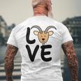 Love Goats Camicia Amante Della Capra Capra Bambini T-shirt da uomo con stampa posteriore Regalos para ancianos