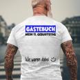 Mein 11St Birthday Wir War Dabei Guestbuch T-Shirt mit Rückendruck Geschenke für alte Männer