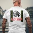 Nation Arawak Indigène Amérindien Coiffe T-shirt imprimé au dos Cadeaux pour les vieillards
