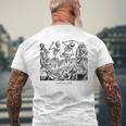 Occulto Danse Macabre Gotico Grunge Satana Danza Della Morte T-shirt da uomo con stampa posteriore Regalos para ancianos