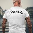 Owned Cuckold And Swinger Lifestyle T-Shirt mit Rückendruck Geschenke für alte Männer