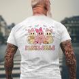 Pantasmas Ghost Spooky Conchas Halloween Mexican Ghost Men's T-shirt Back Print Gifts for Old Men