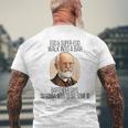 Psychologist Freud Joke Id Psychology Major Psyd Phd Men's T-shirt Back Print Gifts for Old Men