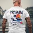 Punta Cana Dominican Republic Souvenir Family Vacation Men's T-shirt Back Print Gifts for Old Men