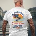 Punta Cana Family Vacation 2024 Making Memories Together Men's T-shirt Back Print Gifts for Old Men