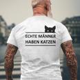 Real Have Cats T-Shirt mit Rückendruck Geschenke für alte Männer