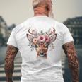 Reh Damen Reh Kostüm Kinder Carnival Reindeer T-Shirt mit Rückendruck Geschenke für alte Männer