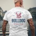 Retro Styleintage English Bulldog T-Shirt mit Rückendruck Geschenke für alte Männer