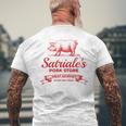 Satriale's Pork Store T-Shirt mit Rückendruck Geschenke für alte Männer