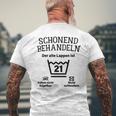 Schonend Treateln 21St Birthday Der Alte Lappen Ist 21 T-Shirt mit Rückendruck Geschenke für alte Männer