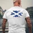 Scotland Scotland Flag Scotland S T-Shirt mit Rückendruck Geschenke für alte Männer