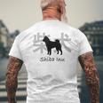 Shiba Inu Specie Di Cani Rari Giapponesi T-shirt da uomo con stampa posteriore Regalos para ancianos