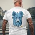 Smeura Dog Puppy T-Shirt mit Rückendruck Geschenke für alte Männer