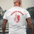 Söder Kebab T-Shirt mit Rückendruck Geschenke für alte Männer