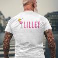 Summer Alcohol Lillet T-Shirt mit Rückendruck Geschenke für alte Männer