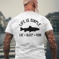 Trota Pesce Pesca A Mosca Regalo Pescatoreintage T-shirt da uomo con stampa posteriore Regalos para ancianos