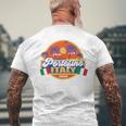 Vacaciones En Portofino Italia 2024Acaciones Italianas Génova Liguria Camiseta Hombre Estampado Espalda Regalos para ancianos