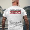 Volksschule Geschafft Popular School Graduation Guest Book 4 Class S T-Shirt mit Rückendruck Geschenke für alte Männer