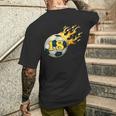 18 Compleanno Ragazzo Calcio 18 Anni Fan Regalo T-shirt da uomo con stampa posteriore Regalos para él