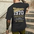 53 Jahre Oldtimer 1970Intage 53Rd Birthday T-Shirt mit Rückendruck Geschenke für Ihn