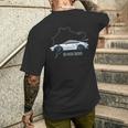 992 Gt3 Rs Silueta Clásico Coche Retrointage 911 Gt3 Rs Camiseta Hombre Estampado Espalda Regalos para él