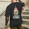 Ä Tännschen Please Weihnachten Tannenbaum T-Shirt mit Rückendruck Geschenke für Ihn