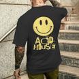 Acid House Techno Dj T-Shirt mit Rückendruck Geschenke für Ihn