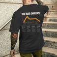 Adsr Modular Lebenswellenform Synth Nerd Synthesizer T-Shirt mit Rückendruck Geschenke für Ihn